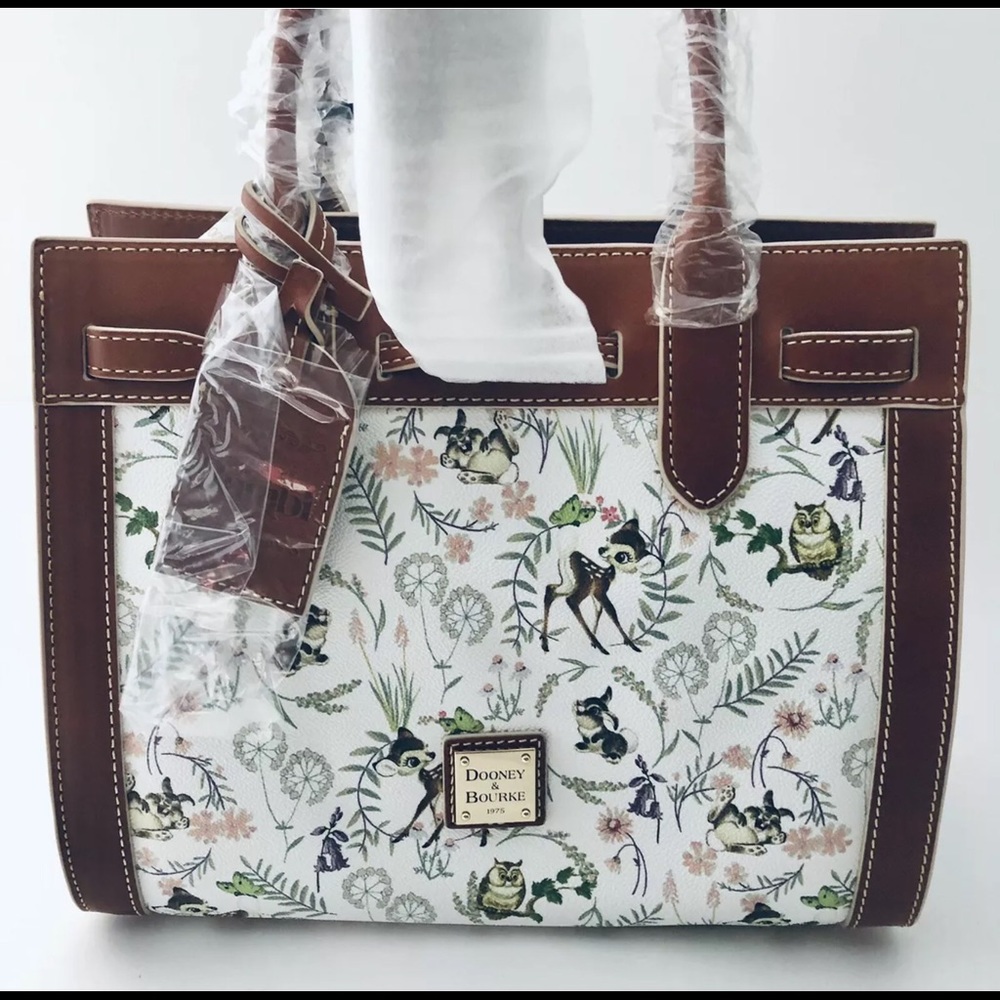 Dooney & Bourke Bambi Satchel NWT